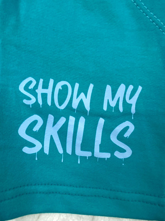 بيجامه صيفي  اولادي قطن100 %  مكون من قطعتين show my skills   ❤️❤️❤️