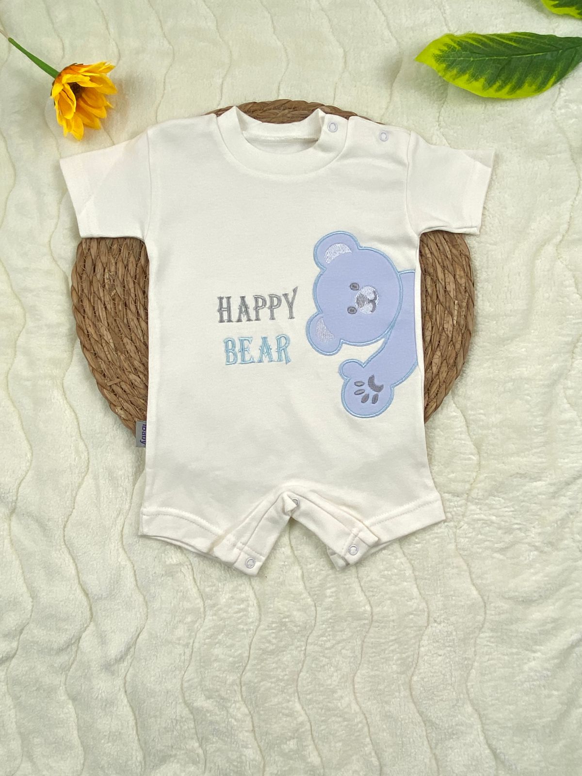 سالوبيت اولادي وبناتي صيفي قطن 100% happy bear😍