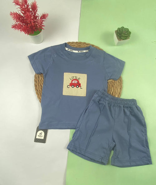بيجامه اولادي قطن100 %  مكون من قطعتين little🤍😍