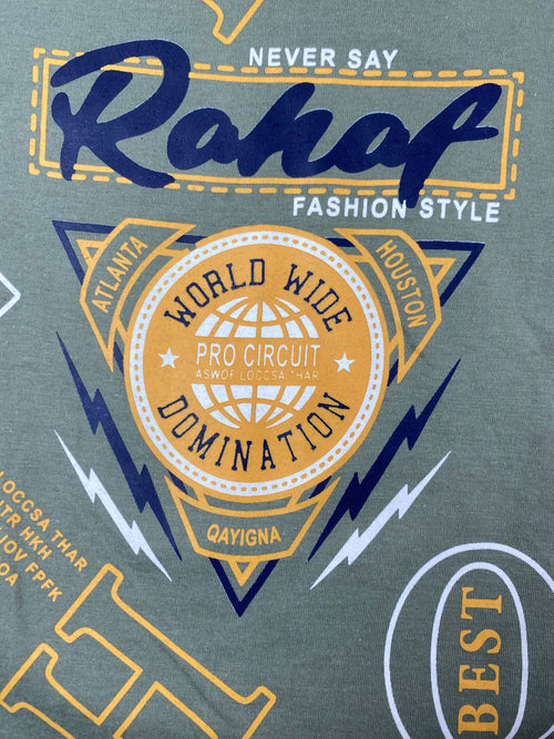 بيجامه اولادي قطن مكون من قطعتين world wide🤍😍