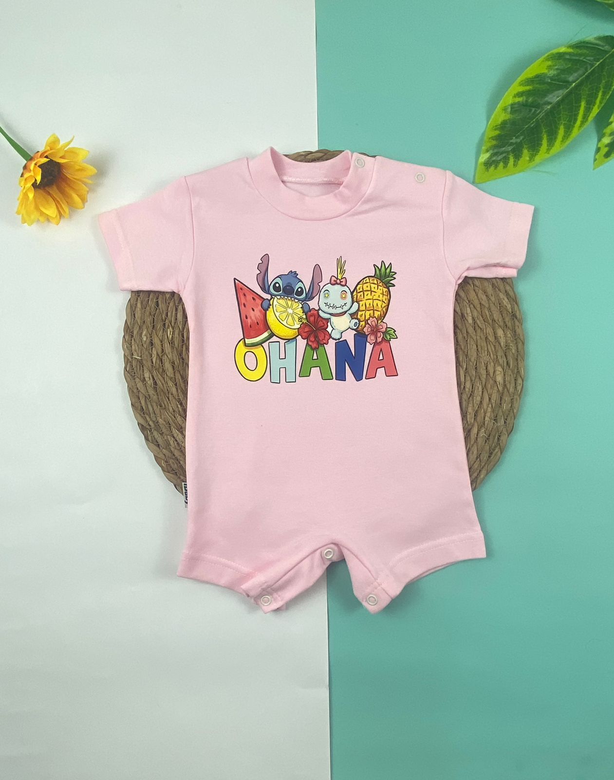 سالوبيت صيفي قطن 100% اولادي وبناتي ohana 😍❤️