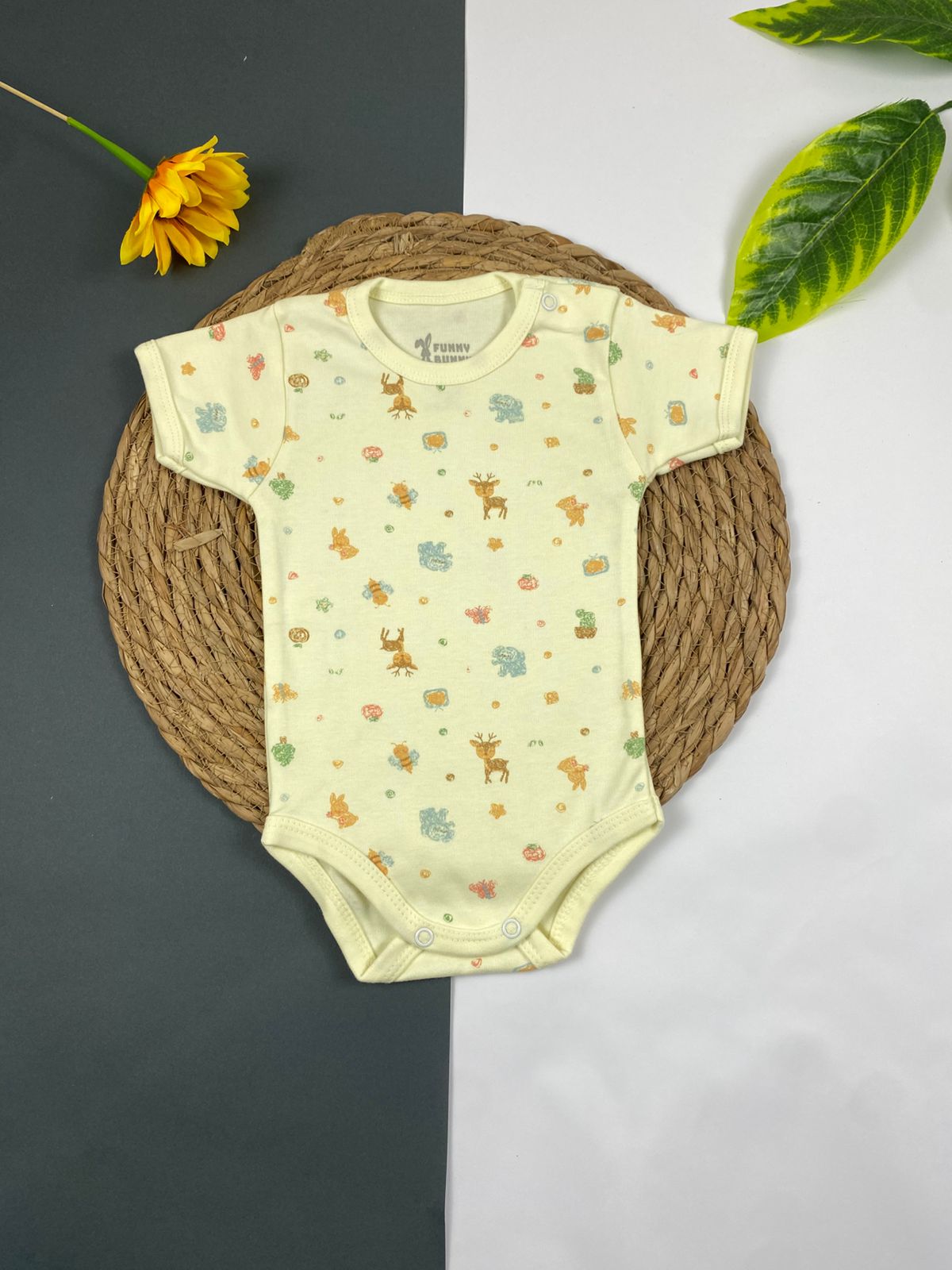 سالوبيت داخلي نص كم اولادي وبناتي ملون ماركة فاني باني 😍🤍