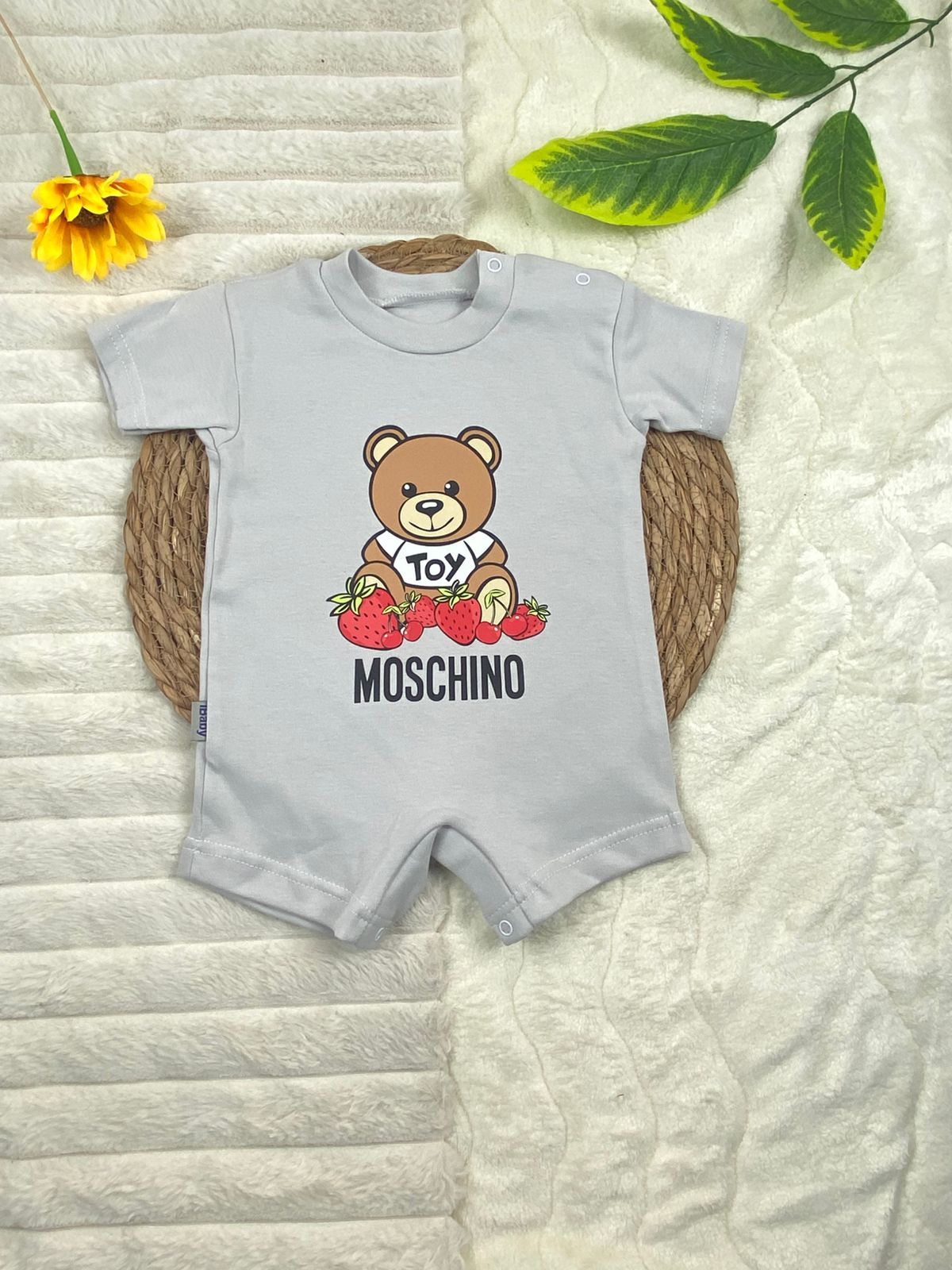 سالوبيت صيفي قطن 100% اولادي وبناتي moschino😍❤️