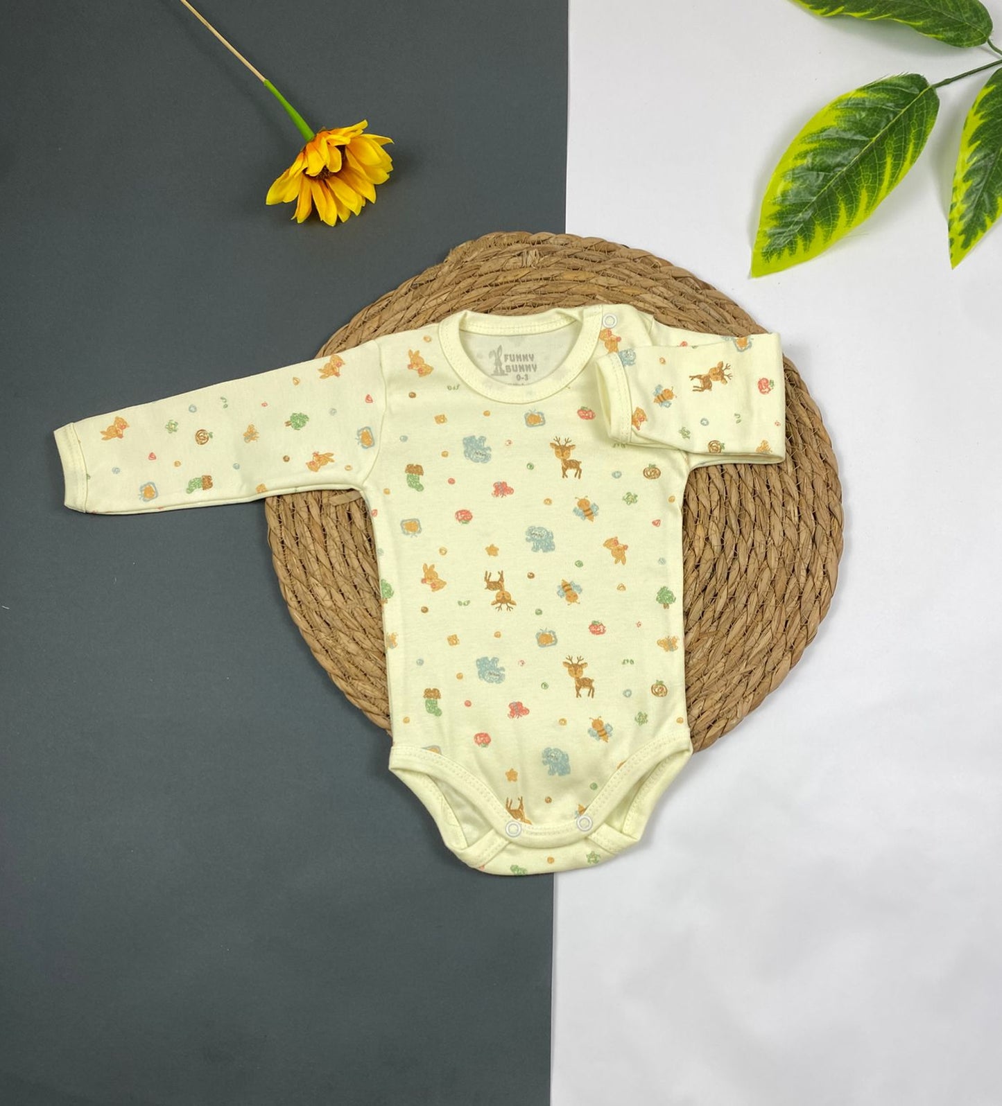 سالوبيت داخلي بكم ملون اولادي وبناتي قطن 100% ماركة فاني باني 😍😍