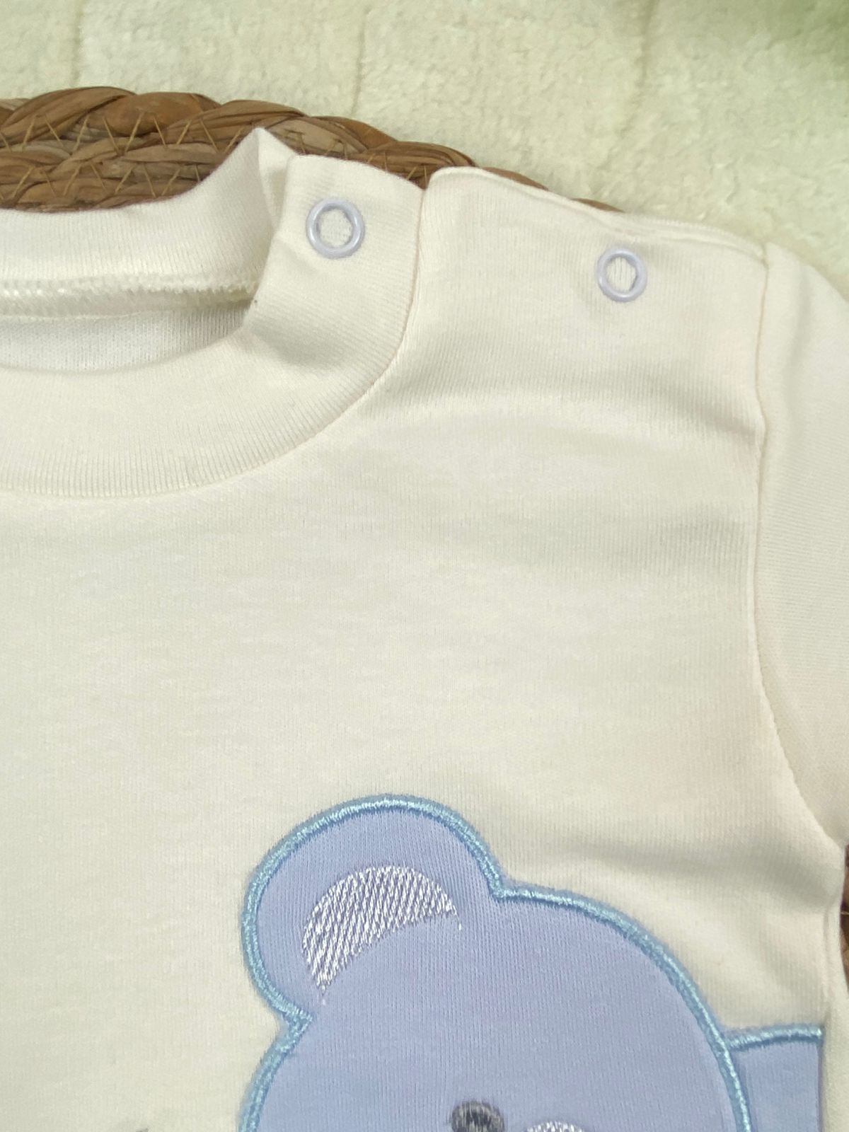 سالوبيت اولادي وبناتي صيفي قطن 100% happy bear😍