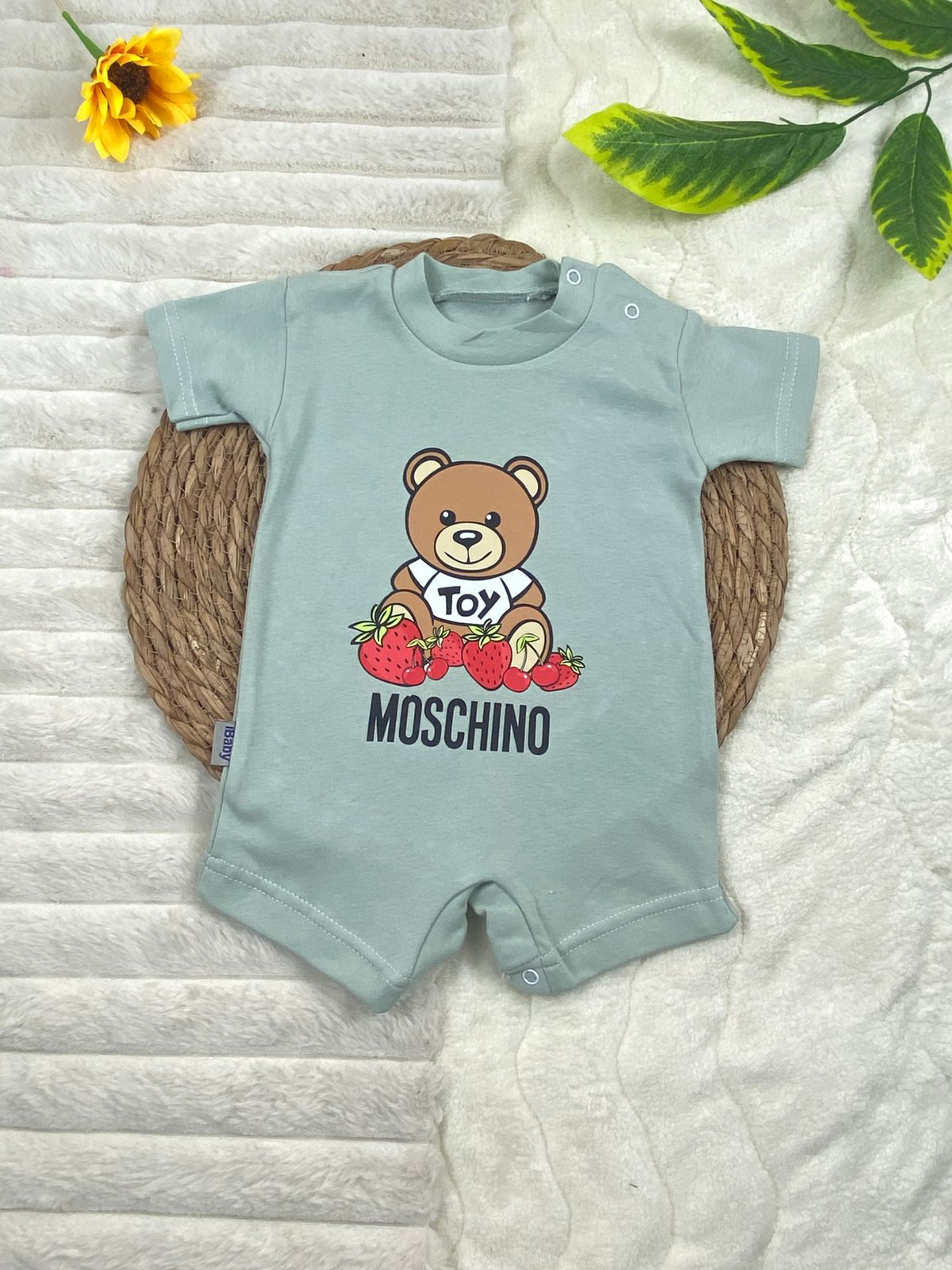 سالوبيت صيفي قطن 100% اولادي وبناتي moschino😍❤️