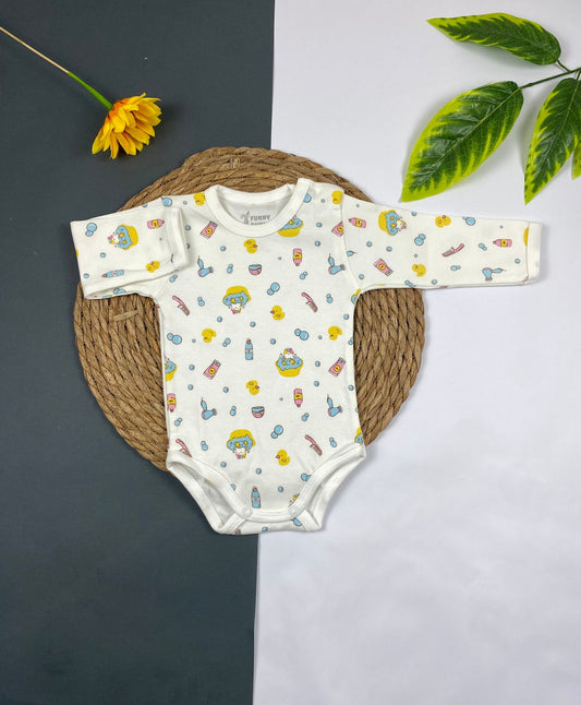 سالوبيت بكم حديثي الولاده قطن 100% اولادي وبناتي ماركة فاني باني 🤍😍