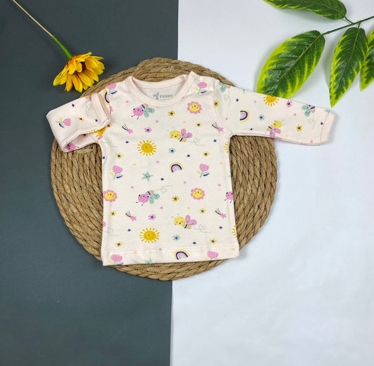 فانله بكم الوان مشجر اولادي وبناتي قطن 100% ماركة فاني باني 😍🤍