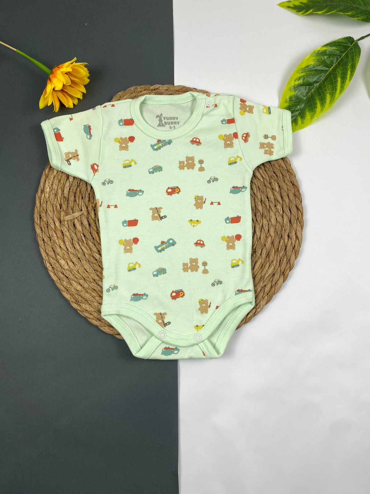 سالوبيت داخلي نص كم اولادي وبناتي ملون ماركة فاني باني 😍❤️