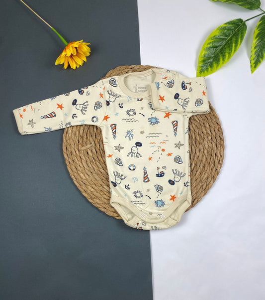 سالوبيت داخلي بكم ملون اولادي وبناتي قطن 100% ماركة فاني باني ❤️🤍