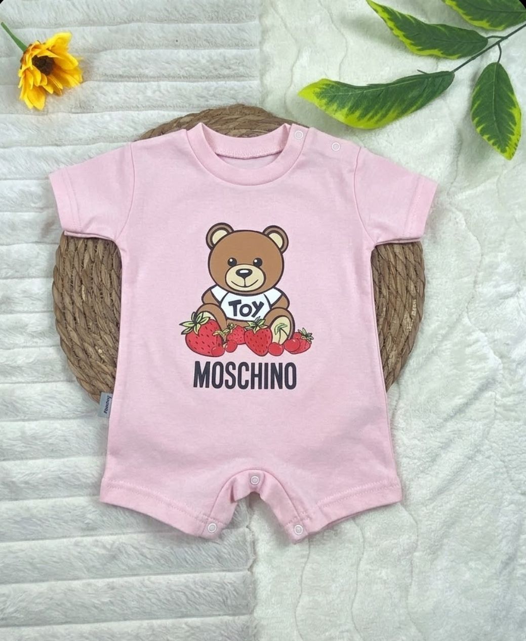 سالوبيت صيفي قطن 100% اولادي وبناتي moschino😍❤️