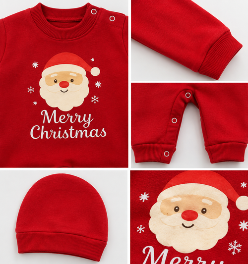 سالوبيت شتوي اولادي وبناتي خامه ميلتون قطن 100% مبطنه من الداخل merry christmas 🎄🎅