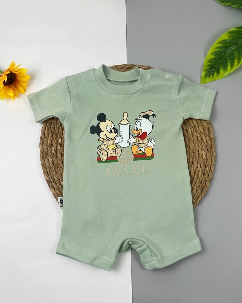 سالوبيت صيفي قطن 100% اولادي وبناتي Gucci 😍❤️
