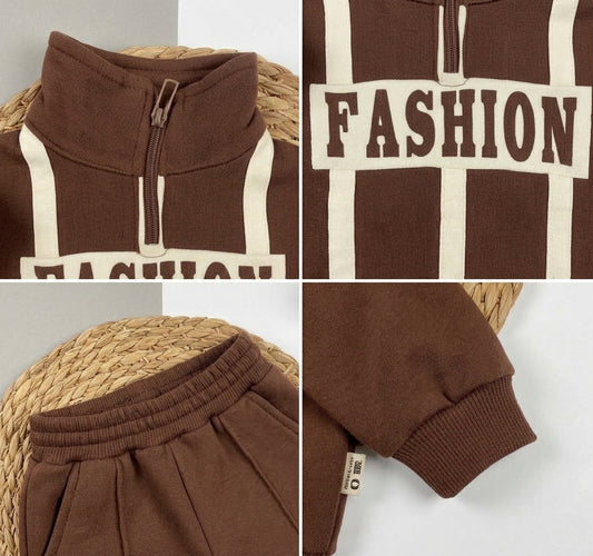 بيجامه شتوي ميلتون اولادي قطعتين قطن 100% مبطنة من الداخل  - ضمان ضد الوبرة fashion❤️🖤