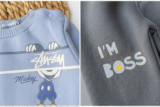 طقم شتوي ميلتون اولادي مكون من قطعتين قطن 100% ضمان ضد الوبره i.m boss🤍🤍