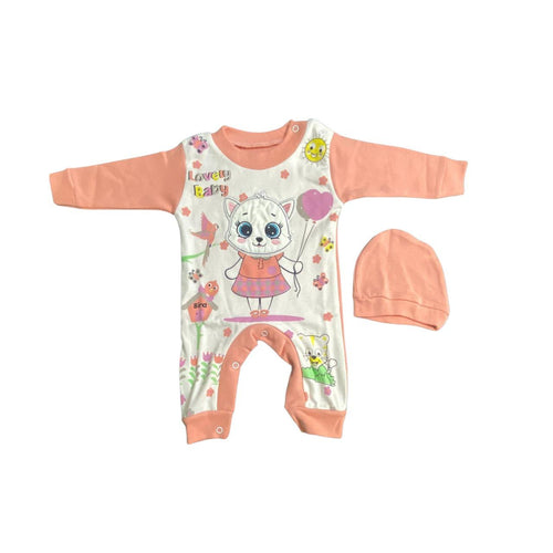 سالوبيت خريفي حديثي الولاده خامه مريحه مكون من قطعتين 🩶🩶