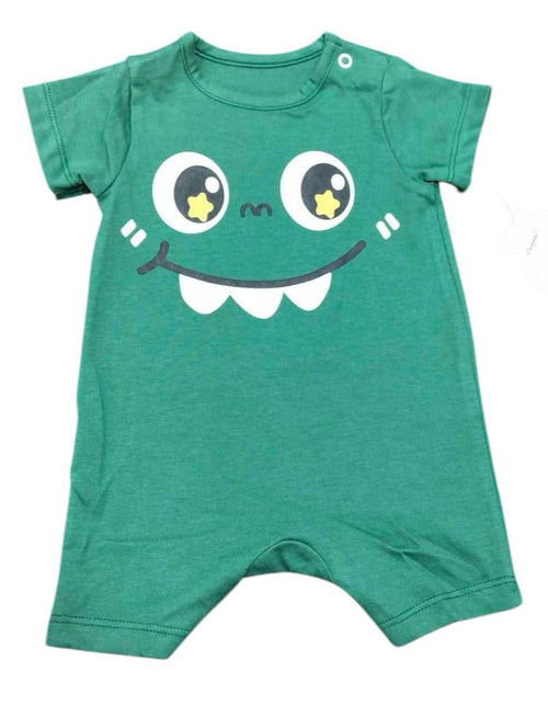 سالوبيت رومبر اولادي وبناتي قطن ماركه الصياد رسمة التنين الاخضر💚💚