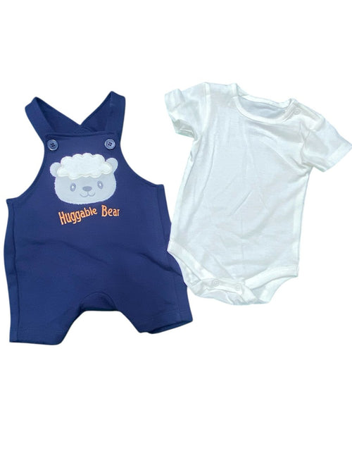 سالوبيت صيفي اولادي وبناتي قطن ماركه الصياد مكون من قطعتين رسمة الدب🤩🤩