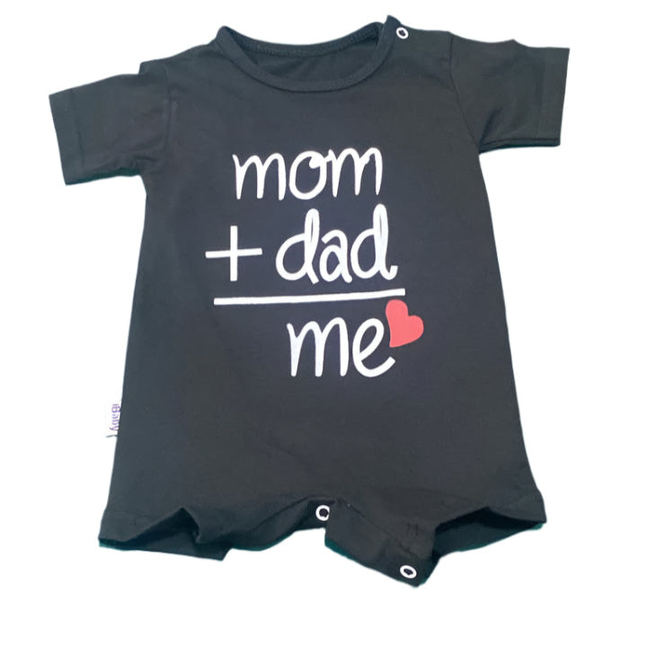 سالوبيت مطبوع اولادي وبناتي قطن  mom and dad 🤍🤍