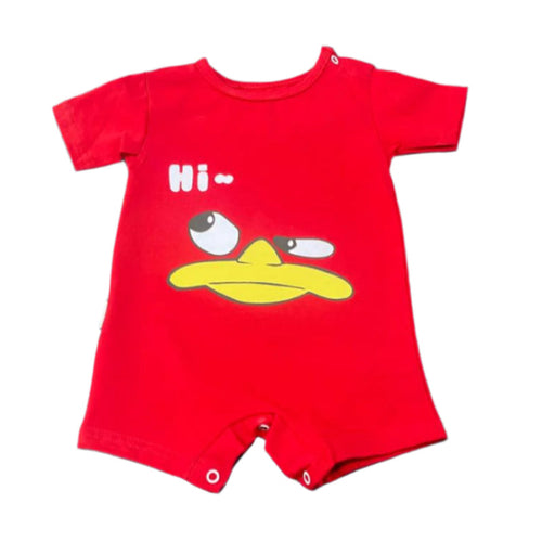 سالوبيت مطبوع قطن اولادي وبناتي رسمة انجري بيرد ❤️🩵