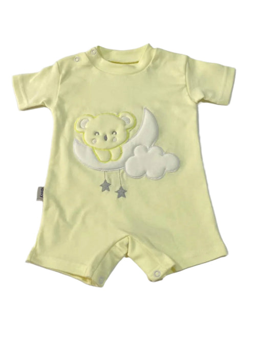 سالوبيت قطن اولادي مطرز رسمة هلال 🤍🤍