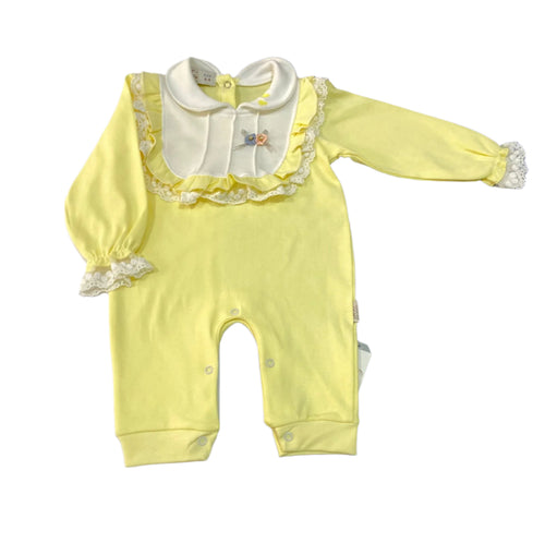 سالوبيت  رسمة ورده بناتي قطن خفيف 🤩🤩