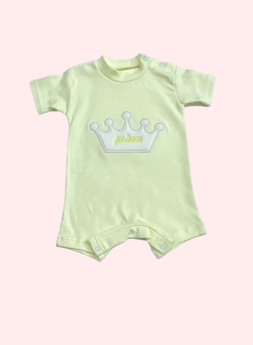 سالوبيت صيفي  اولادي قطن 100% رسمة تاج كبير 😍😍