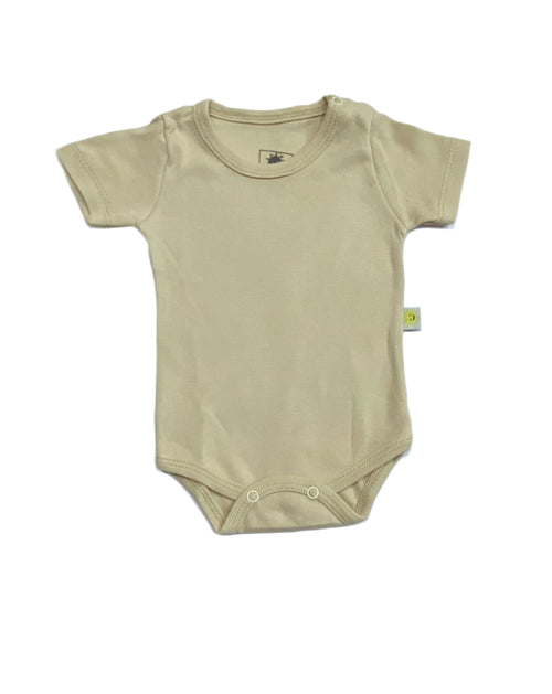 سالوبيت قطن 100% نص كم ملون 🩷🤍 6-12 شهر