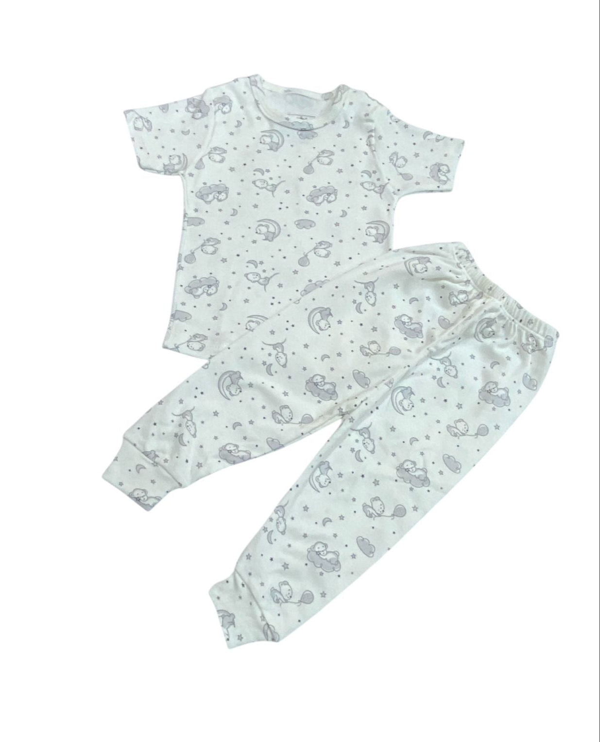 طقم داخلي نص كم قطن 100% اولادي وبناتي مكون من قطعتين 🤍❤️ من 6 ل 12 شهر