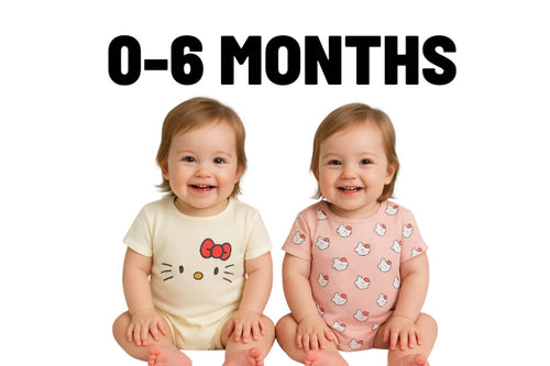 عرض ٢ سالوبيت قطن رسمة قطه فيونكه🐈من 0 ل 6 شهور