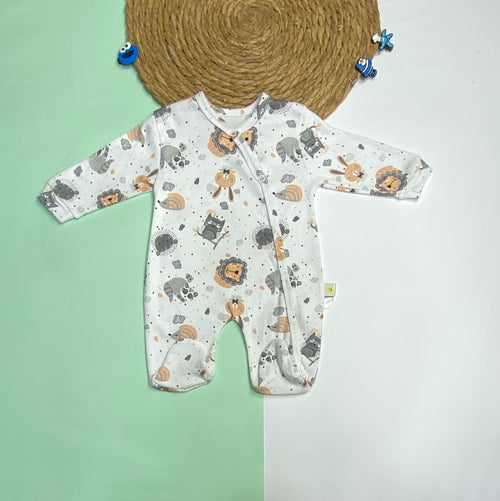 سالوبيت خريفي قطن 100% اولادي وبناتي كباسين جنابيه وبرجل مقفوله 😍❤️ 0-3 شهور