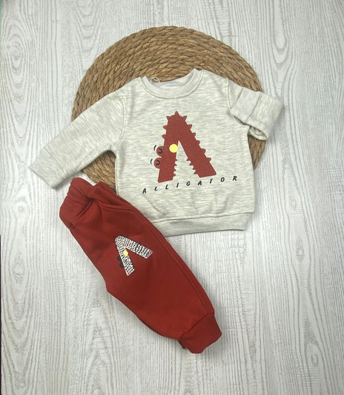 طقم بناتي شتوي خامه ميلتون مكون من قطعتين A❤️🤍