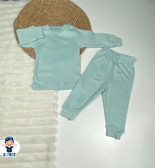 طقم اولادي وبناتي هاف كول قطن 100% ماركه فاني باني 😍😍🤍