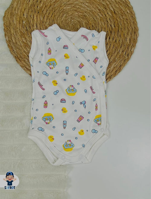 شايه كت داخلي قطن 100% اولادي وبناتي ماركه فاني باني 0-3 months 🩷❤️