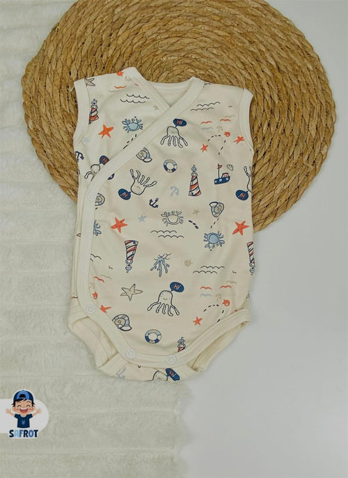 شايه كت داخلي قطن 100% ملون اولادي وبناتي ماركه فاني باني 0-3 months 🩷❤️