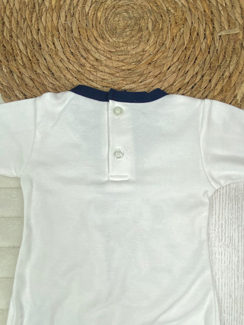 طقم السبوع والمستشفى اولادي وبناتي خامه قطن مكون من 5 قطع 🤍❤️