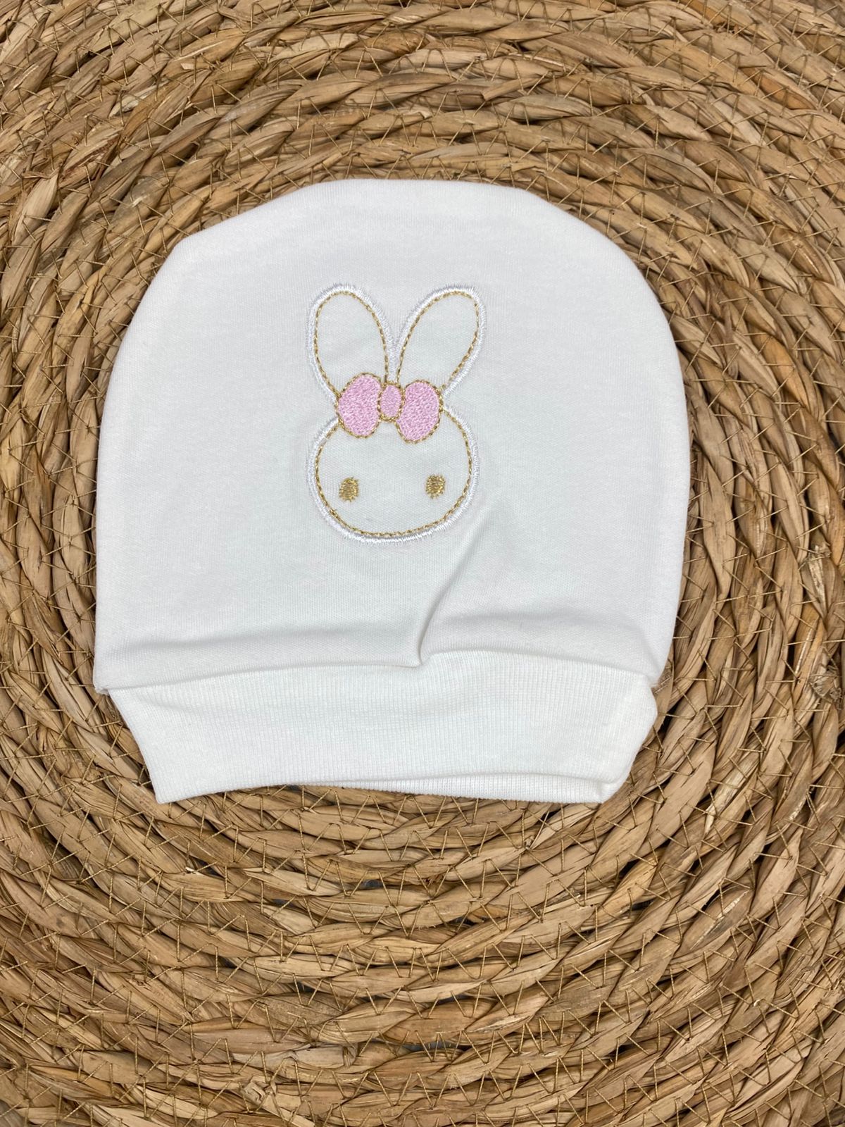 طاقيه قطن 100% اولادي وبناتي حديثي ولاده 😍😍