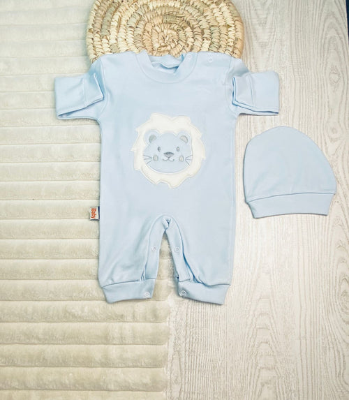 سالوبيت اولادي وبناتي قطن 100% خريفي مكون من قطعتين رسمة دب❤️