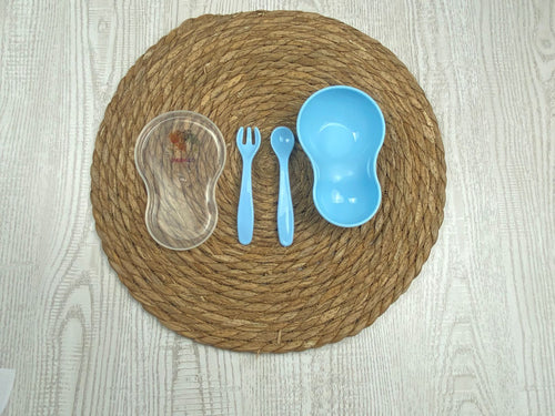 طبق اطفال مع معلقه وشوكه من بيبيتو 😍🍽️