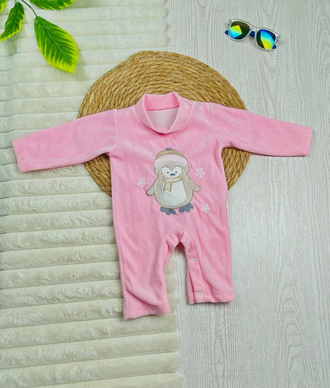 سالوبيت شتوي قطيفه اولادي وبناتي خامه مريحه وعملي رسمة البطريق🩷❤️