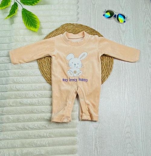 سالوبيت شتوي قطيفه بناتي خامه مريحه وعملي رسمة ارنب🩷❤️