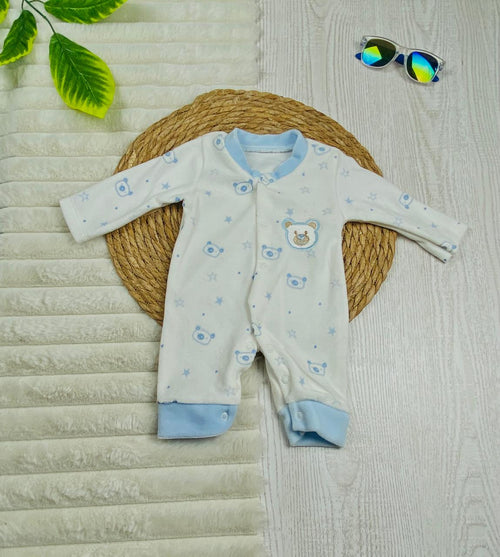 سالوبيت شتوي قطيفه اولادي وبناتي خامه مريحه وعملي رسمة دببه🩷❤️