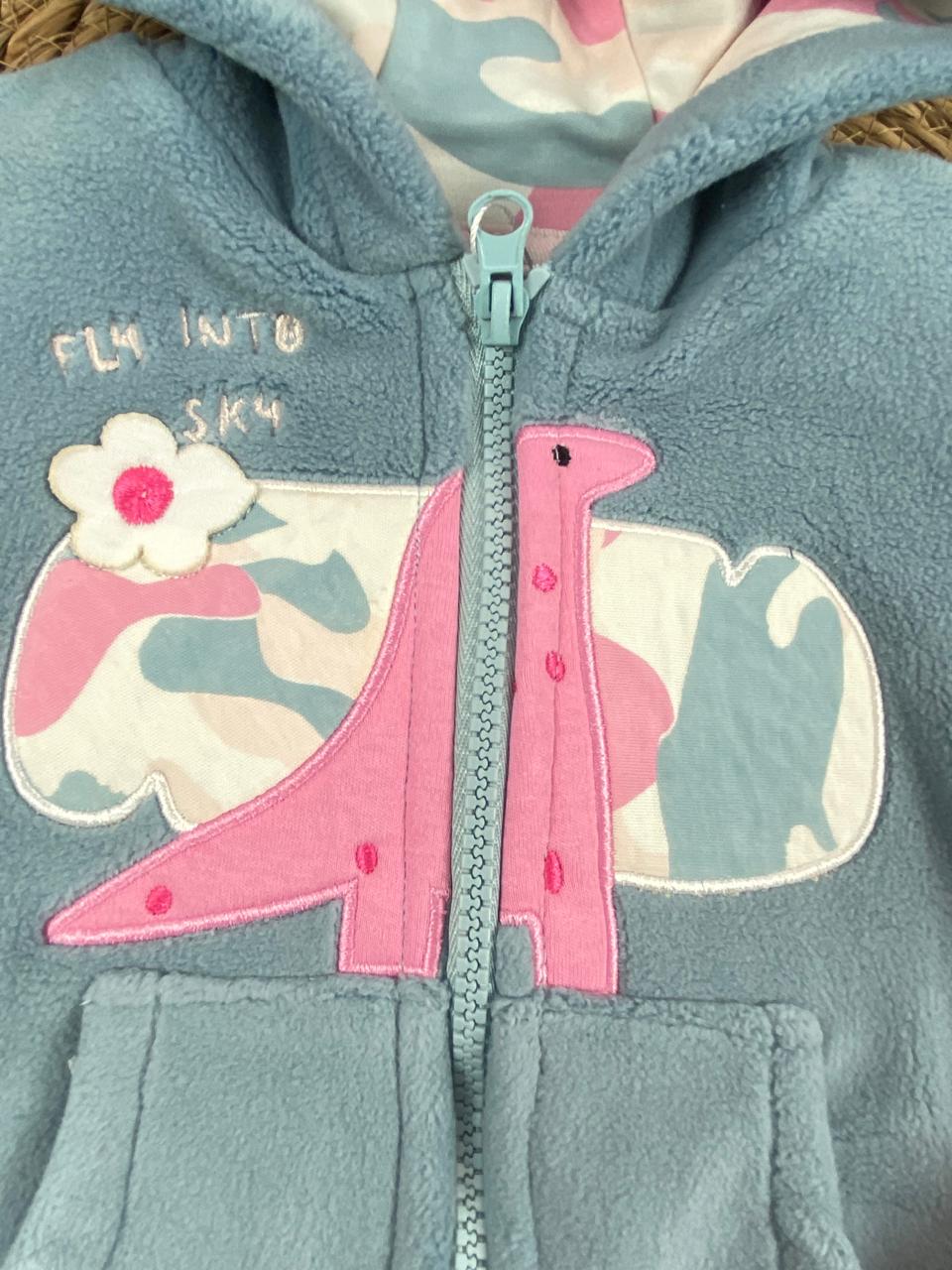 بيجامه قطن خامه تقيل مبطنه من الداخل اولادي  خامه فاني باني مكون من قطعتين camo girl🤍🤍