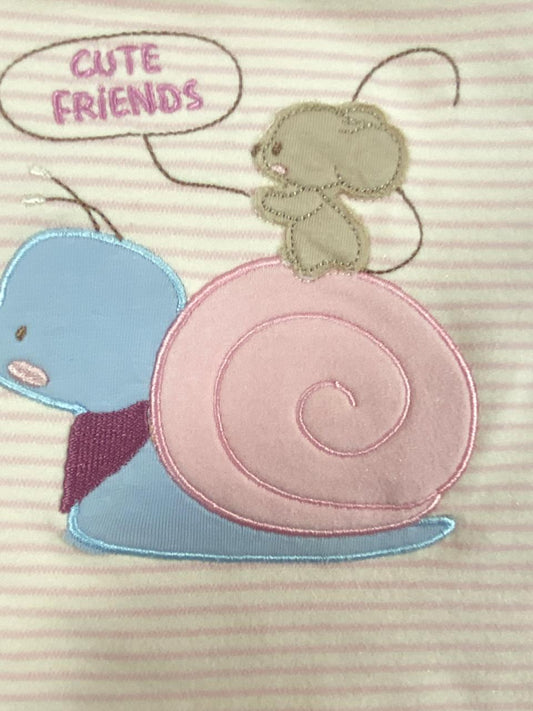 بيجامه بناتي شتوي من فاني باني مكون من قطعتين قطن 100 % cute friends🤍🩷