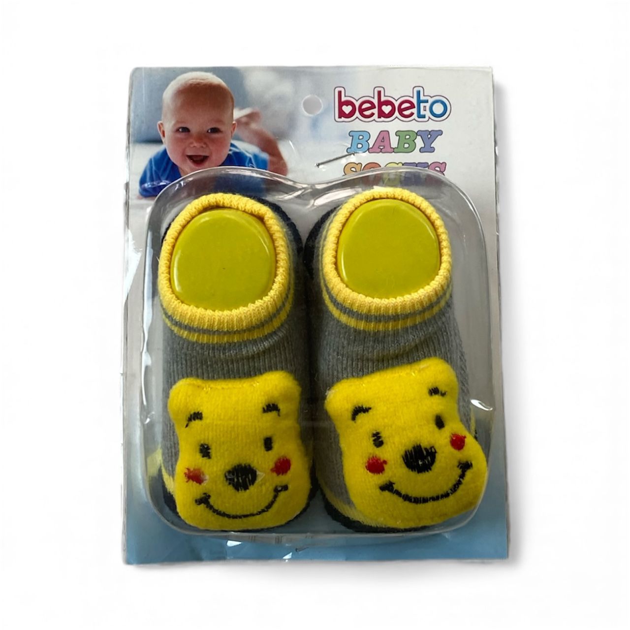 شراب قطن اطفالي خامه ممتازة ماركه بيبيتو 🧦🤍