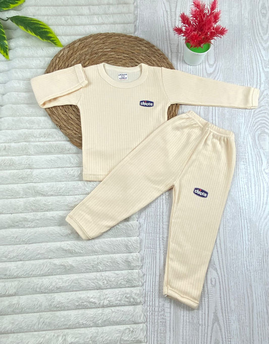 دفايه قطن مسحب اولادي وبناتي مكونه من قطعتين مبطن من الداخل ماركة شيكو😍😍