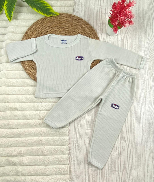 دفايه قطن مسحب اولادي وبناتي مكونه من قطعتين مبطن من الداخل ماركة شيكو🤍🩷