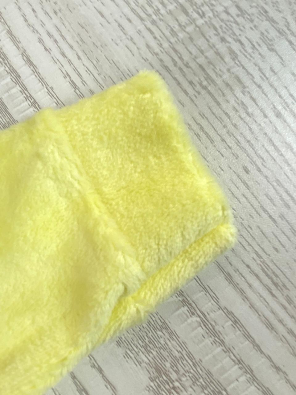 سالوبيت شتوي قطيفه اولادي وبناتي مكون من قطعتين رسمة ارنب  🩷❤️