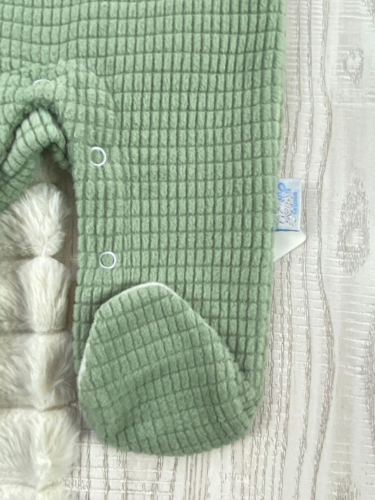 سالوبيت شتوي قطيفه اولادي و بناتي مبطن من الداخل رسمة ارنب🩷❤️