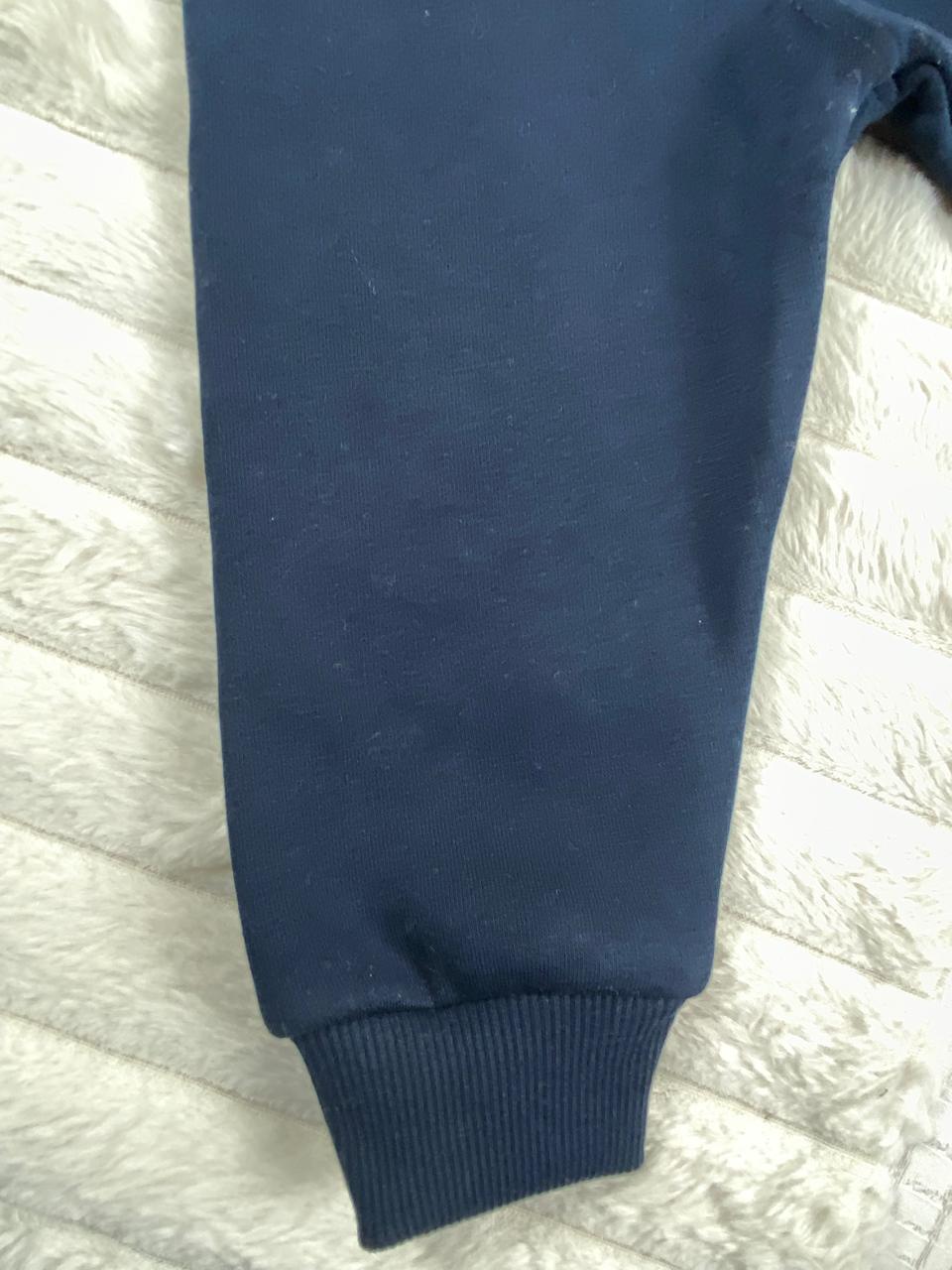 طقم شتوي ميلتون بناتي مكون من قطعتين رسمة ورد مبطن من الداخل🩷🤍